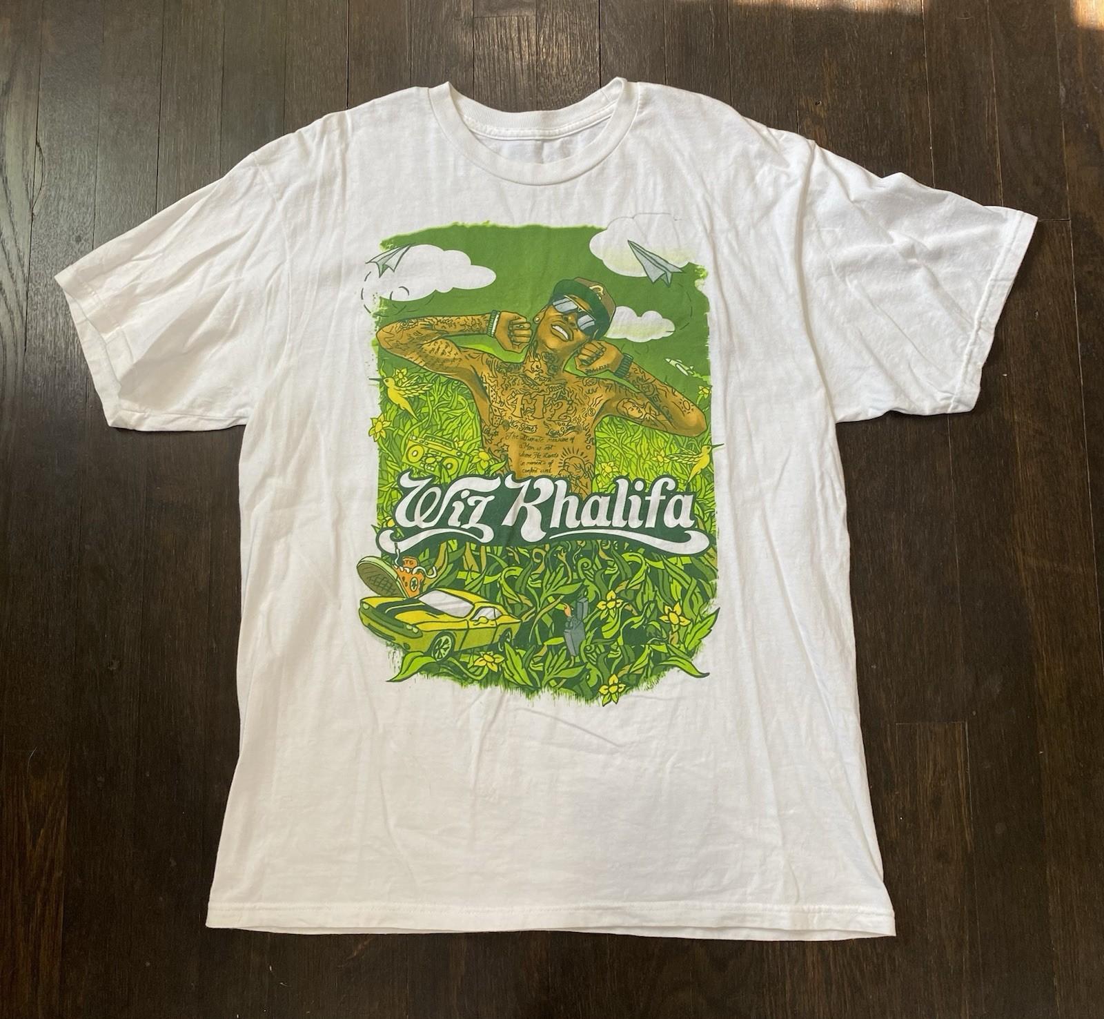 Wiz Khalifa Merch Mens Large T Shirt Wiz Khalifa Pittsburgh Vintage Look XXXL