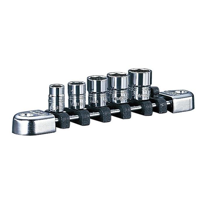 [KTC] Nepros 6.3mm (1/4 inch) Socket Set, 5-Piece NTB205A