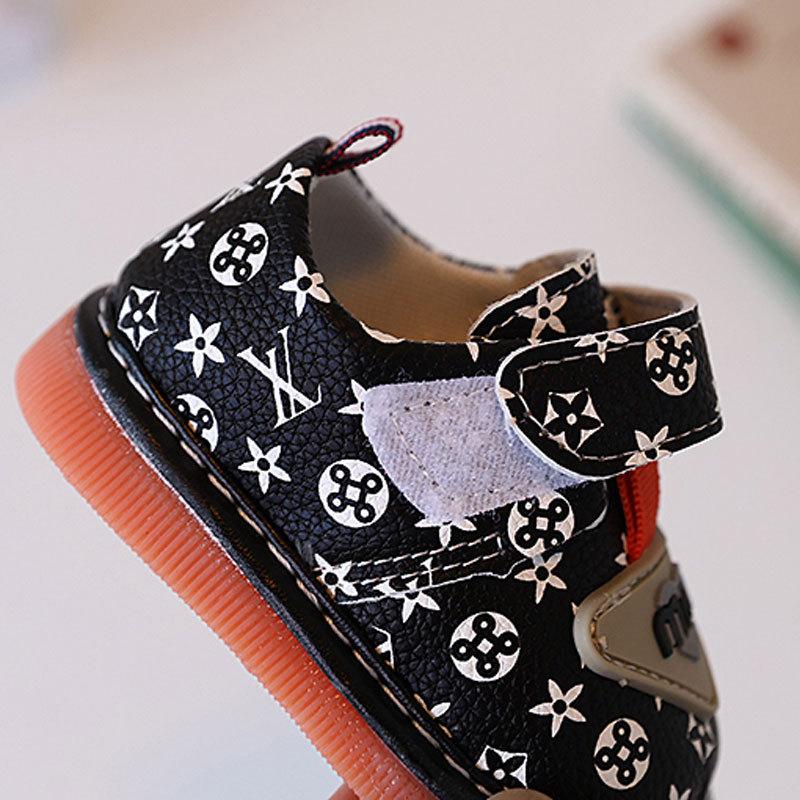 Toddler Shoes, Boys and Girls Single Shoes, Spring and Autumn Models Are Called Shoes, Soft Soles for Infants and Young Children 0-1-2 Years Old