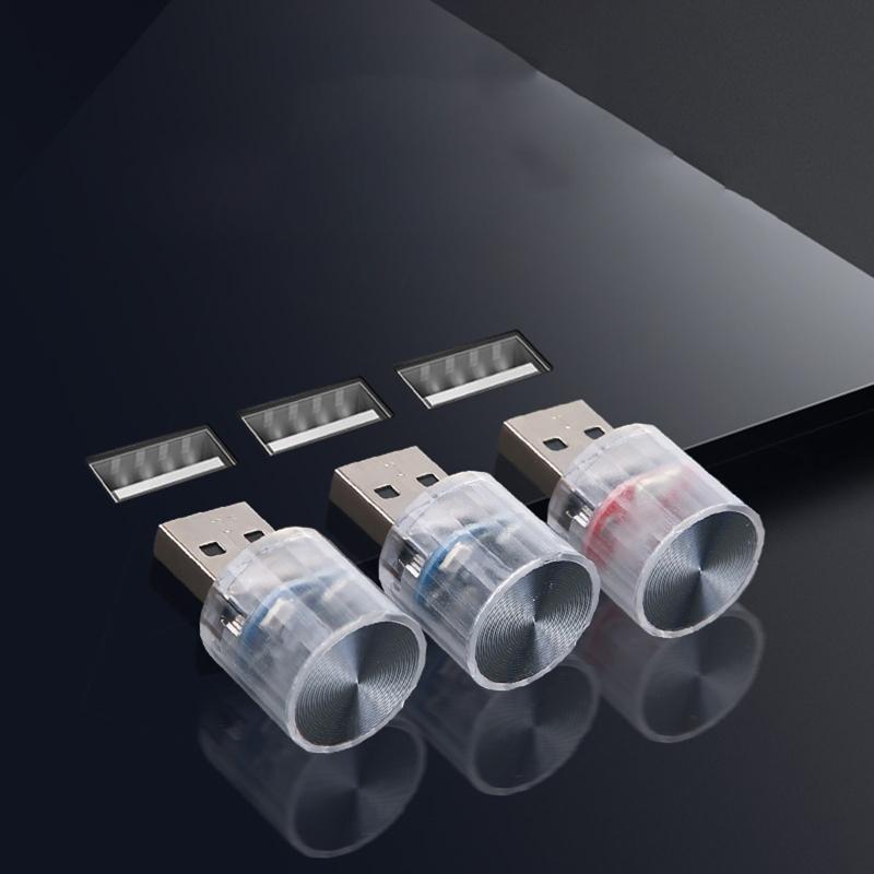USB LED Car Interior Atmosphere Lamp Night Led Decoration Mini USB Light Ambient Lighting Car Styling Light