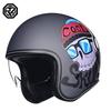 ORZ-507-3/4 Open Face Motorcycle Helmet For Men Women All Season DOT Standard Durable ABS Comfort Protective Gear