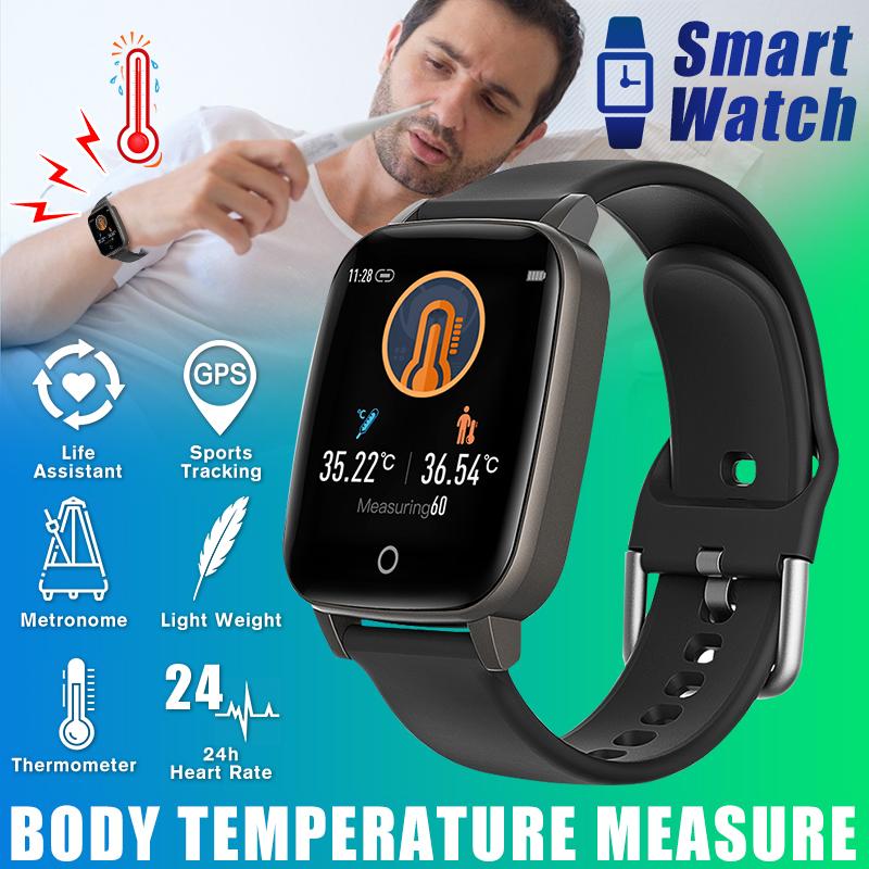 Buy BlitzWolf BW-HL1T/BW-HL1 Temperature Smartband 24H Automatic Heart Rate  Monitor Breath Training Bluetooth 5.0 Smart Watch Sports Tracker Wristband  at affordable prices — free shipping, real reviews with photos — Joom