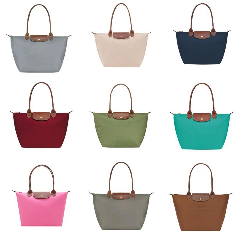 Longxiang bag Zhou nylon large, medium and small tote bag handbag shoulder bag folding bag underarm women's bag