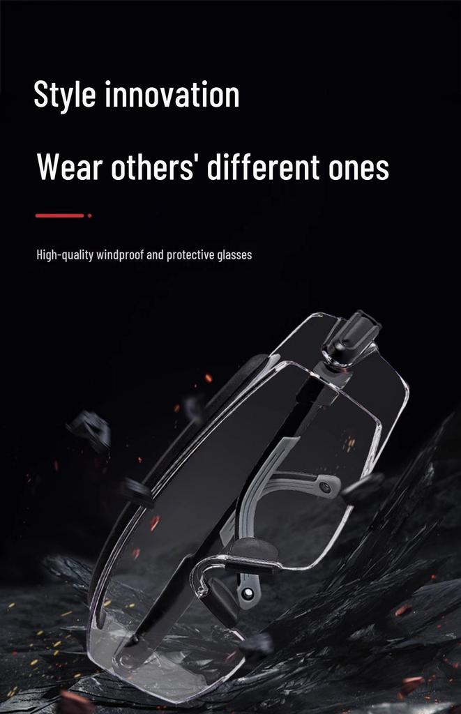 Windproof Anti-Fog Cycling & Riding Safety Glasses for Men & Women