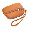 PU Leather Women Wallet Multi Functional Solid Color Coin Purse Litchi Pattern Korean Style Mini Purse Daily Use
