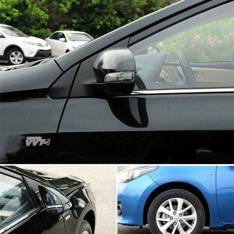 3D Premium DUAL VVTi VVT-i for Car Hood Fender Trunk Rear Bonnet Nameplate Decal Emblem Badge Sticker