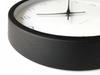 Настенные часы KATOMOKU Muku Clock 7 с непрерывным движением секундной стрелки, черные, km-60BK 306 мм (Кварцевые часы)
