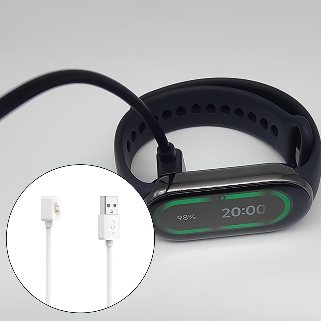 Magnetický nabíjecí kabel pro Xiaomi Band 9 Vysoká účinnost USB dokovací kabel Nabíjecí kabel s ochranami proti přebití