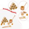 Sorting Stacking Toys Clamp Bee to Matching Game Educational Porable Preschool Activities Sensory