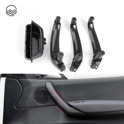 Car Interior Door Handle Left Right Inner Door Panel Handle Pull Trim Cover For BMW X3 X4 F25 F26 51419209216