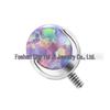 F136 Titanium Alloy Opal Three-Prong Stud Earrings & Lip Piercing Jewelry