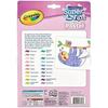 Feutres lavables - crayola - pastel super tips - pointe conique double trait - pack de 20 pièces