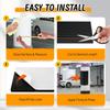 2Pcs Garage Wall Protector, Reflective Foam Garage Bumpers For Parking Car, Wall Column Corner Guard Garage Wall Bumper, Garage Pole Protector