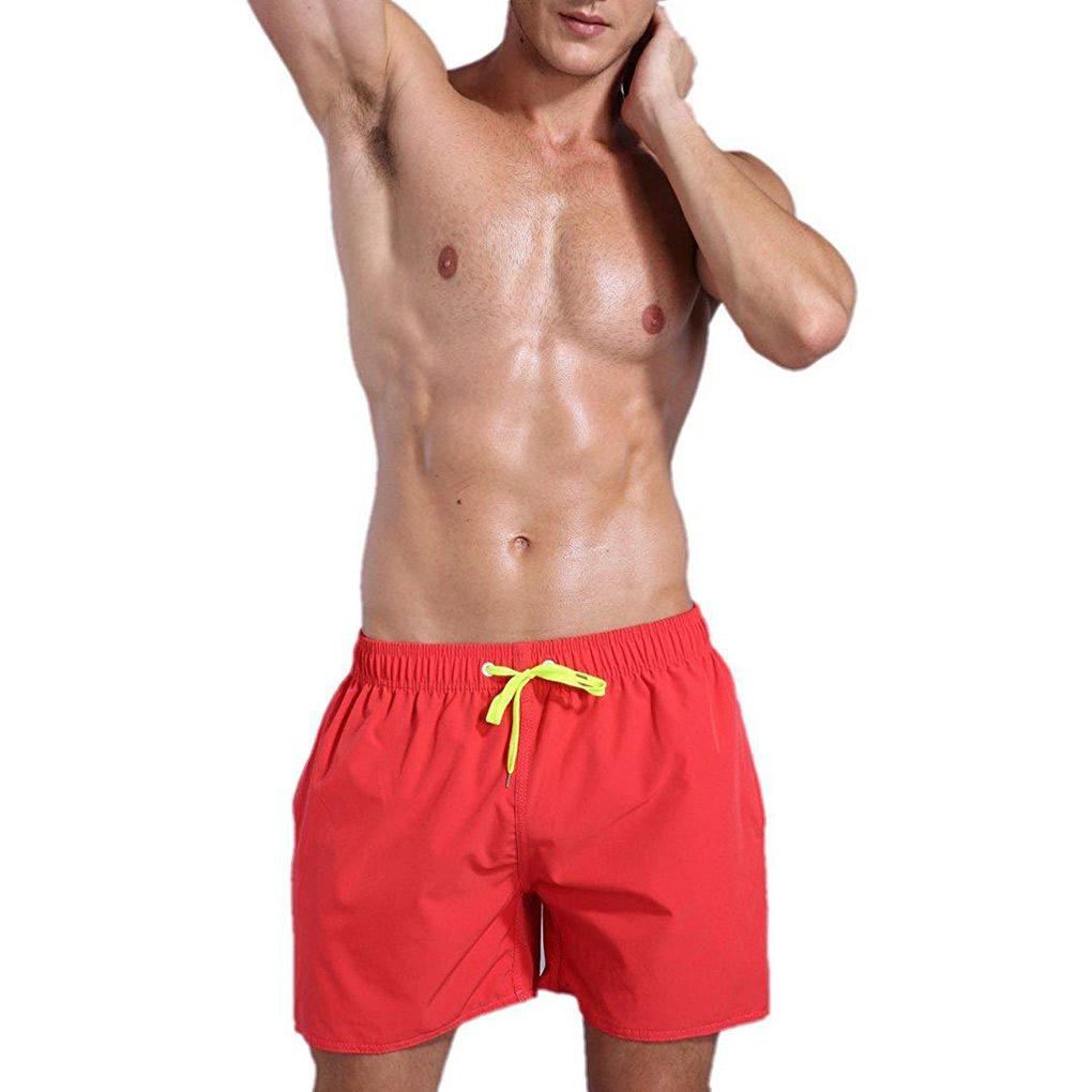 Men's Beach Board Shorts Cotton Running Summer Casual Trunks Swimwear