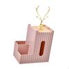 Multifunction Tissue Holder Paper Storage Box Household for Conference Room