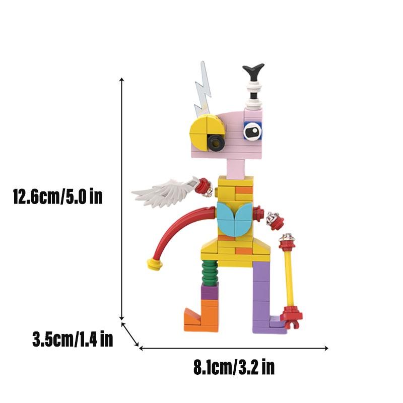 Jax Magical Circus Building Blocks Toy Compatible With Lego Diy Abs Plastic 400-800 Pieces