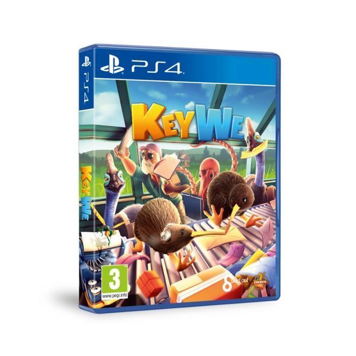 Jeu de gestion - JUST FOR GAMES - KeyWe PS4 - Coopération chaotique - 2 joueurs - PS4
