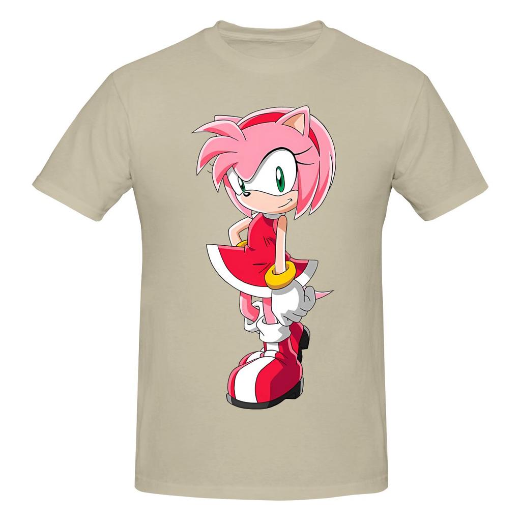 Funny Amy Rose Baby Pink Unisexs Printed Tshirt Unisex T Shirttops