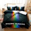 3D Print Imagine Dragons Loom Tour Bedding Set Single Twin Full Queen King Size Bed Set Adult Kid Bedroom Duvetcover Sets