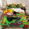 3D Print Anime Chainsaw Man Bedding Set 3pcs Multi Size Comfortable Bedroom Bedding Decoration, Duvet Cover Pillowcase