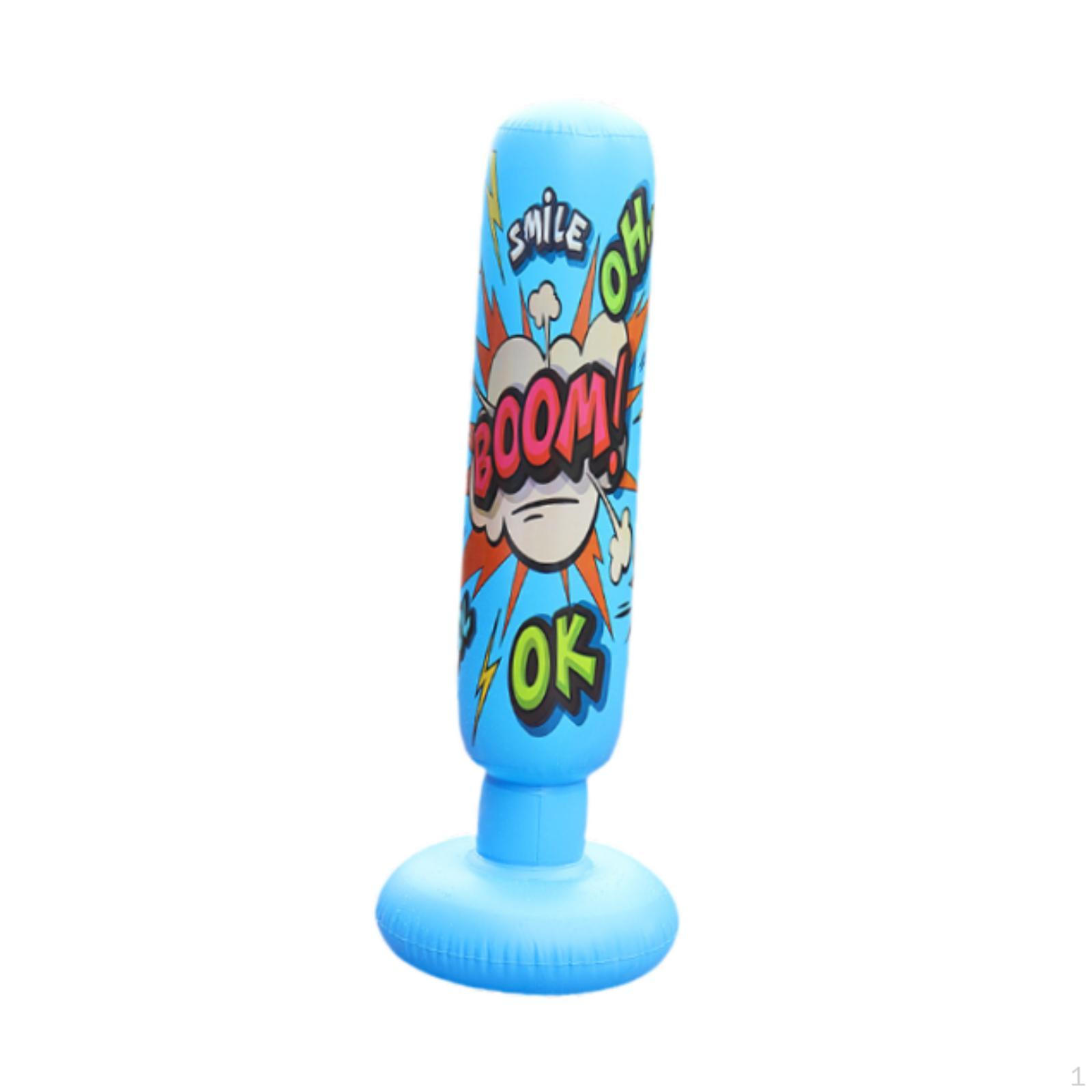 

Надувная боксерская колонна, стоящая отдельно, для домашних тренировок и практики синий