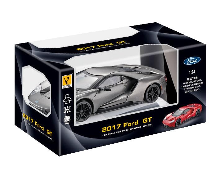 Doyusha 2.4GHz 1/24 Scale Radio Controlled Ford GT 2017 Gray (Product Code: 630672)