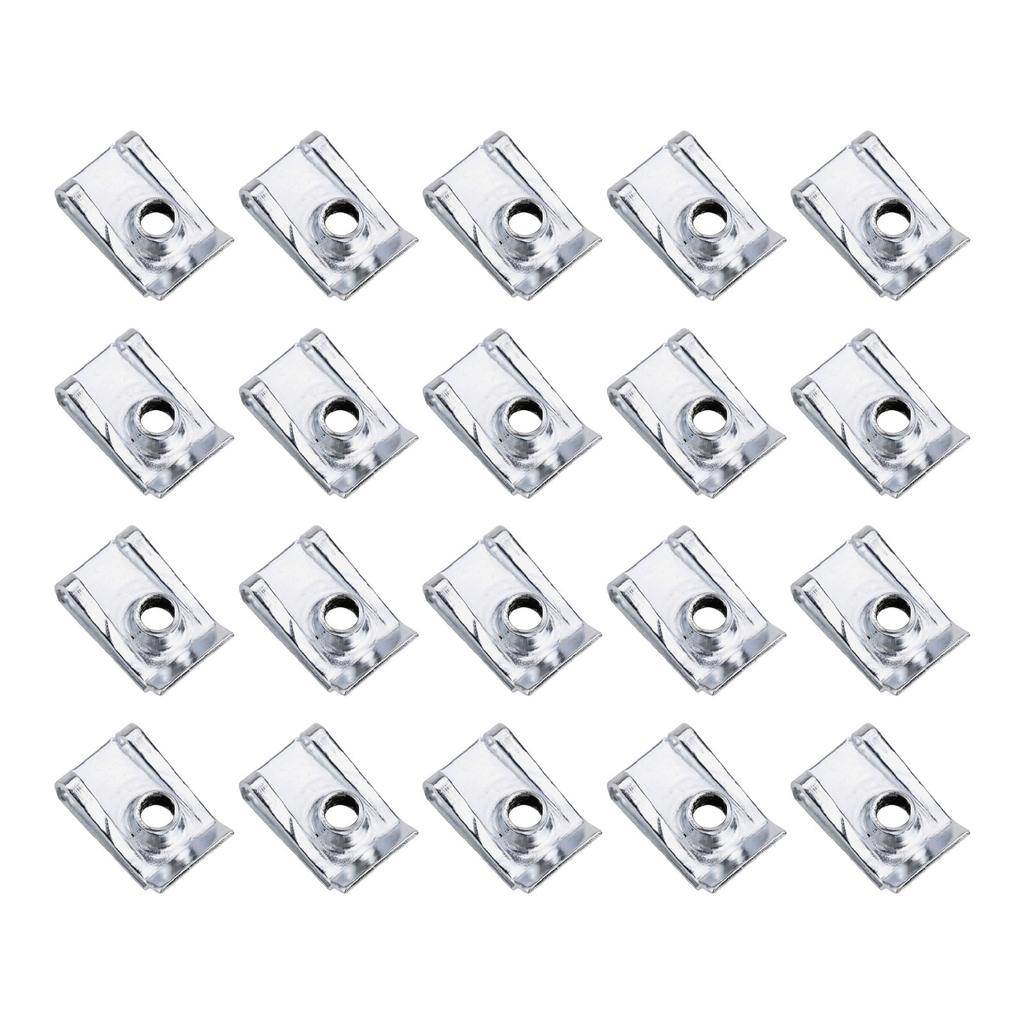 Neue Praktische U-Clips Spreizclips Befestigungen Paneel Hohe Qualität Zink Eine Größere Klemmkraft Plattiertes Metall U-Muttern