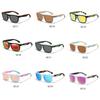 Karos 2Pcs Fashion Vintage Square Sunglasses Men Women Brand Designer Sun Glasses Uv400 Driving Fishing Eyewear
