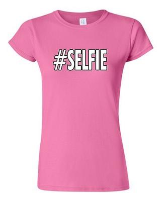 Junior Selfie Selfy Réseau Social Photo Appareil Photo Drôle Humour DT T-shirt Tee T-shirt Unisexe