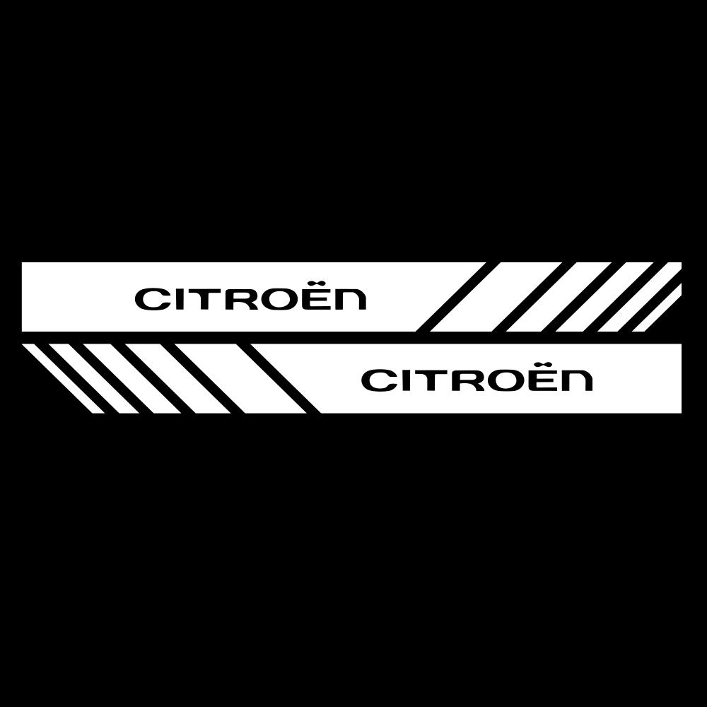 2 Τμχ Αυτοκόλλητα Ριγών Αυτοκινήτου Ανακλαστικά Decals Βινυλίου για Καθρέφτη Οπισθοπορείας Για Citroen C3 C4 DS3 C1 Picasso berlingo Εξωτερικά Αξεσουάρ