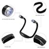 Handsfree Led Neck Light Portable USB Rechargeable Hug Reading Lamp Novelty Led Night Light Flashlight Camp MYY