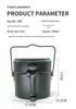 GKR Folding Aluminum German-style Mess Kit: Portable Outdoor Camping Cookware & Multi-functional Hanging Pot Burner (Type 79).