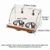 Durable Bird Feeder Stainless Steel Bird Food Container Bird Food Water Bowl  Budgerigar