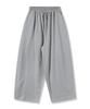 PIANER Cut-Out Stitch Balloon Sweatpants (Melange)
