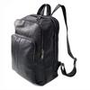 Leather Backpack Boys Backpack Black 14 Inch Business Computer Bag Cowhide Travel Backpack