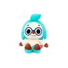 (Blue) Pinkfong Hogi Plush Toy Animal Stuffed Doll Cartoon Bedroom Gift Decoration Kids