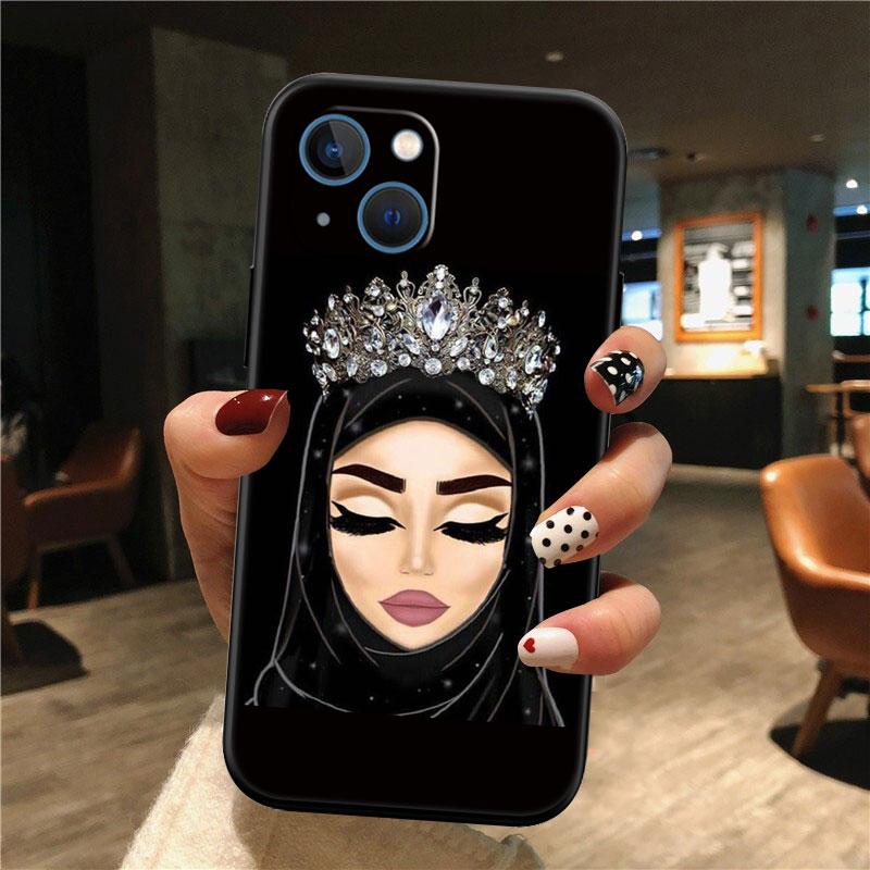 Islamic Muslim Girls Hijab Case for Samsung M06 M15 M16 M35 M55 M56 A36 A42 A50 A50S A51 A52 A32 A33 A05 A05S A06 A16 A20