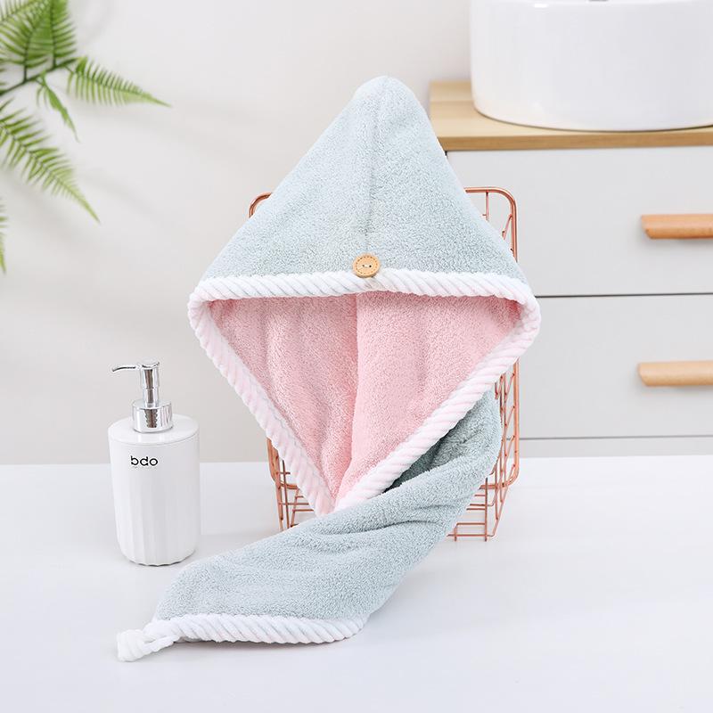 Dry Hair Cap, Super Water Absorption, Quick Drying, Enlarged and Lengthened Hair Wiping, One-piece Long Hair Bath Towel, Women's Bag Head Towel
