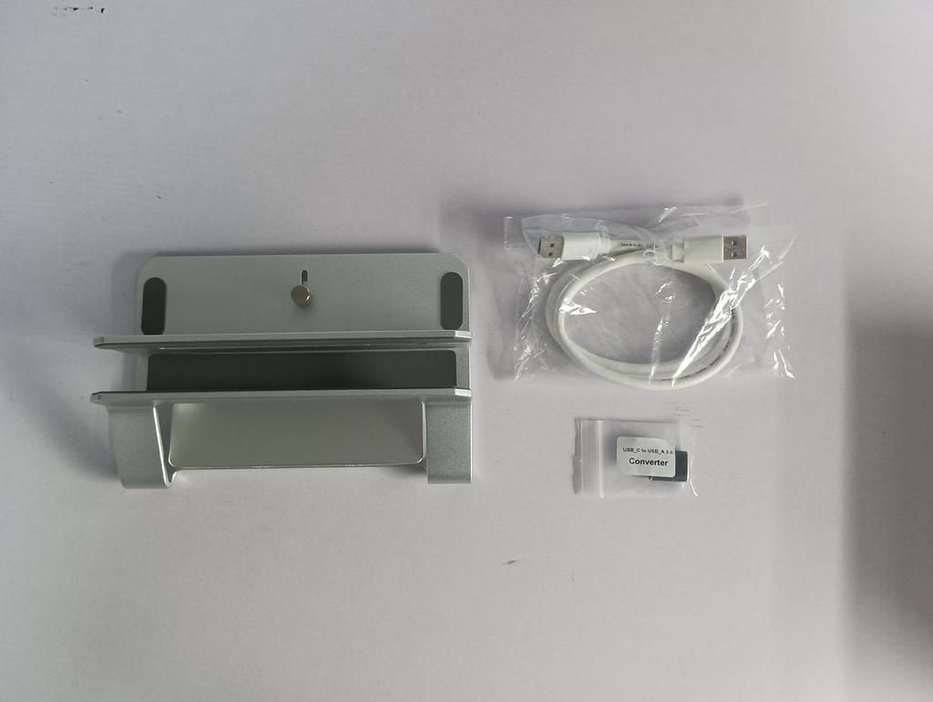 Vertical Desktop Laptop and Tablet Stand with USB Hub