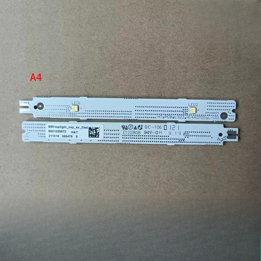 Refrigerator Freezer Accessories A1 A2 A3 A4 A5 A6 LED Light Srip Board For Siemens Bosch Refrigerator