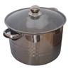STAINLESS STEEL POT 28 cm GASTRO POT 12.5 L WITH METAL LID