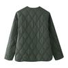 Giacca trapuntata con stampa leopardata da donna, imbottita, mezza stagione, per donna, a maniche lunghe, da donna, calda, invernale, da donna