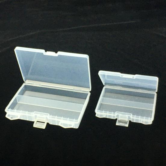 Scatola Porta Batterie Trasparente Grande Capacità Portatile Contenitore Organizzatore per 48 Batterie AA AAA Ricaricabili per Casa