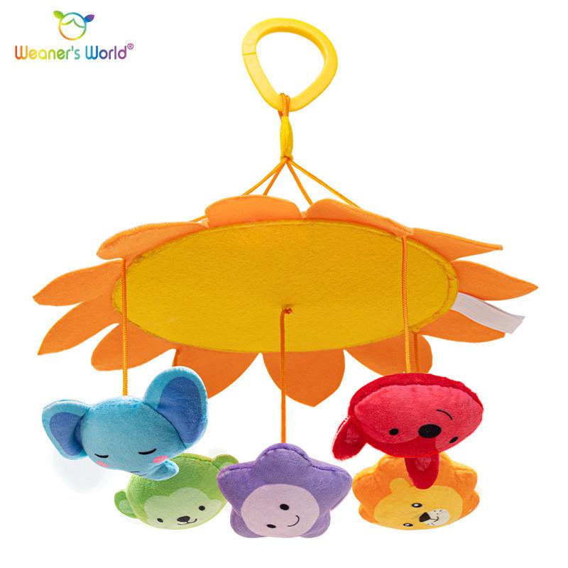 

Подвеска-вертушка для детской машины, плюшевая игрушка для младенцев и малышей жёлтый
