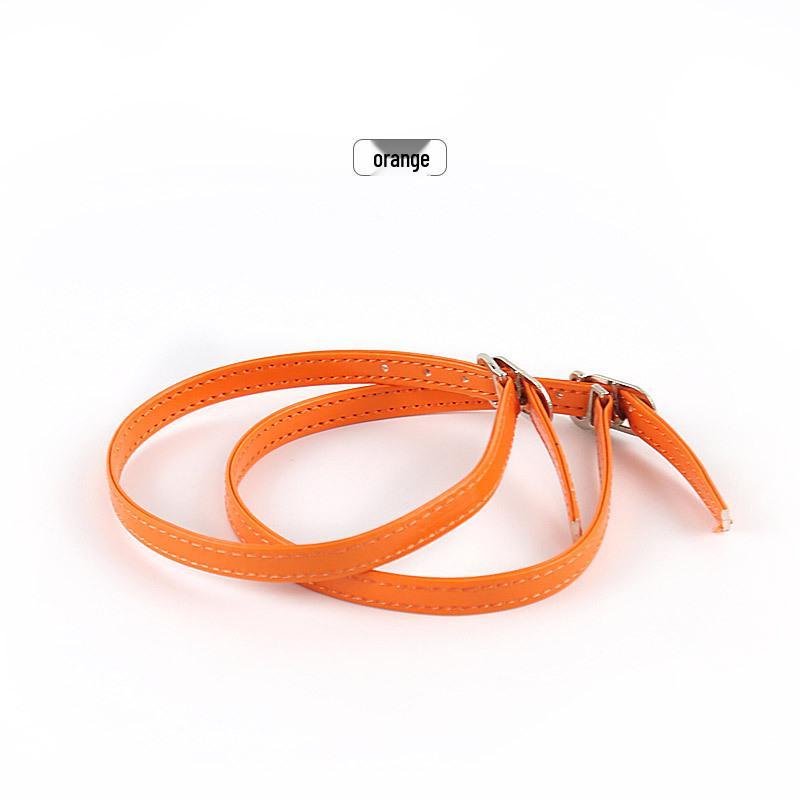 Cordones para Zapatos de Tacón Alto con Tobillera de Cuero Antideslizante para Mujer