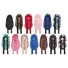 Long Sleeping Silky Satin Adjustable Hair Bonnet with Ties Solid Color Stretchy Sleep Cap for Women Long Hair and Braids