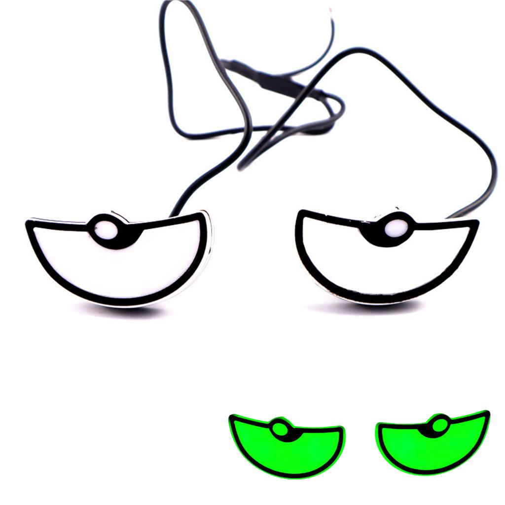 LED Monsterauge Motorrad Akzentleuchten Dekorative Lampe für verbesserte Sicherheit und personalisierten Look Nachtfahrt 2 Stück