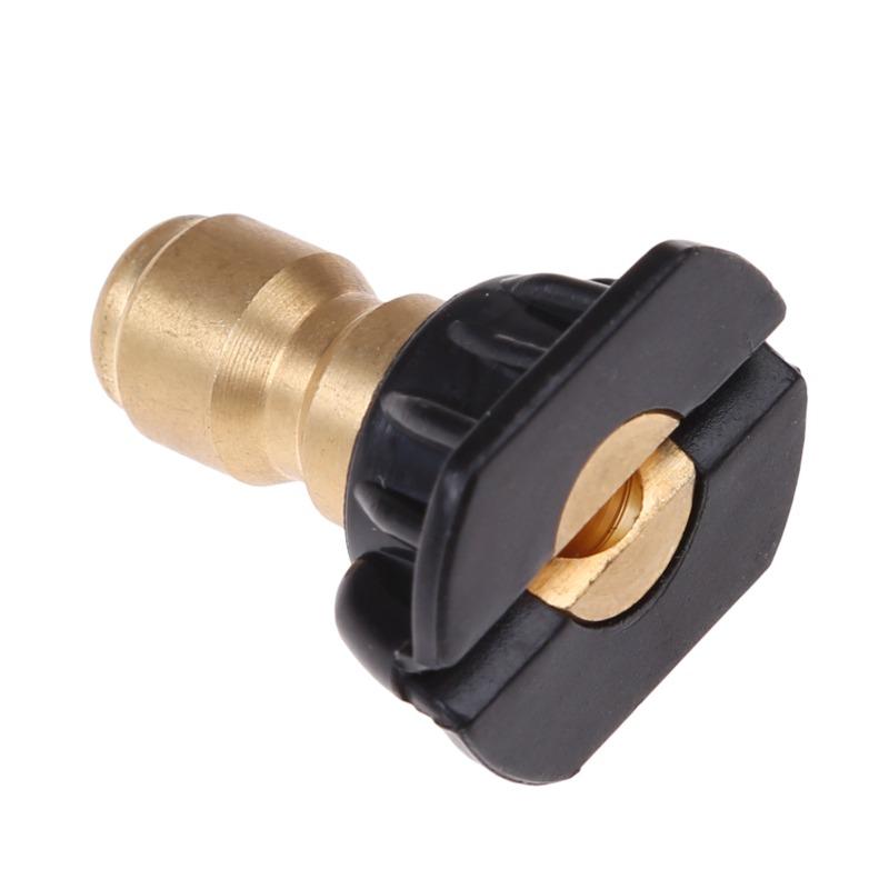 

1 шт., набор насадок для мойки под давлением, набор наконечников различных степеней для быстрого подключения чёрный