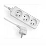 Elgotech Portable 3-Socket Extension Cord 1.5M