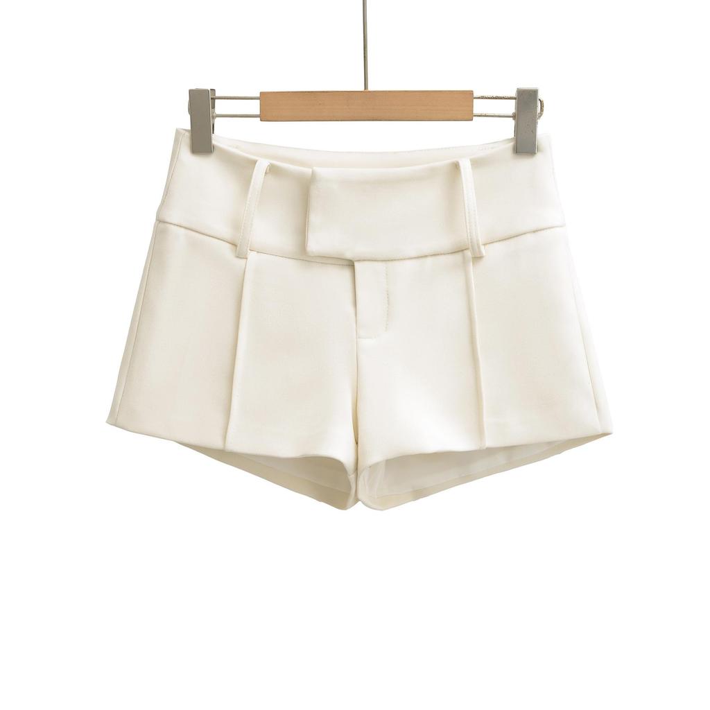 Women's 2026 High-Waisted A-Line Wide-Leg Straight Casual Shorts